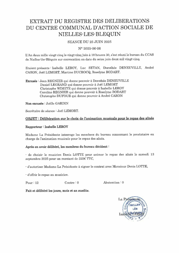 délibération 2025-06-06 signée
